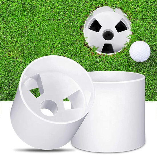 Golf City Products ABS Plastic Golf Cup Cover - Golf Hole Cover Fits Any  Standard PGA or USGA Putting Green Golf Hole Cup. Great Addition to Your