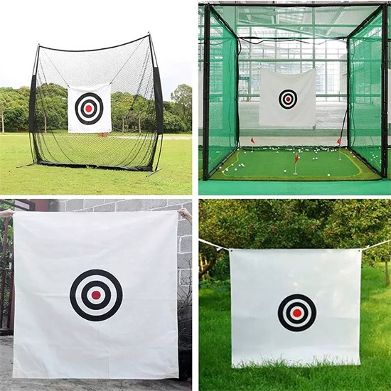 Indoor Outdoor Golf Target Cloth Golf Practice Net Canvas 1.5*1.5M Practice  Driving Range Target