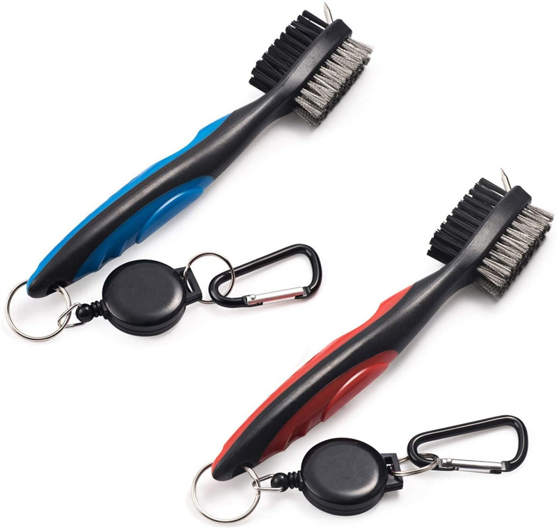 Factory Wholesale Two Way Golf Brush Double Sided Multi-Functional