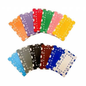 Blank Rectangle Poker Chips