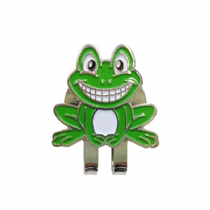 Frog Golf Ball Marker Hat Clip